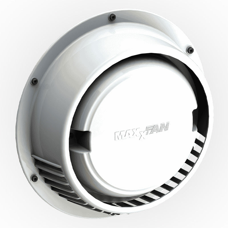 MaxxAir Maxxfan Dome Plus 6" LED Vent with Fan