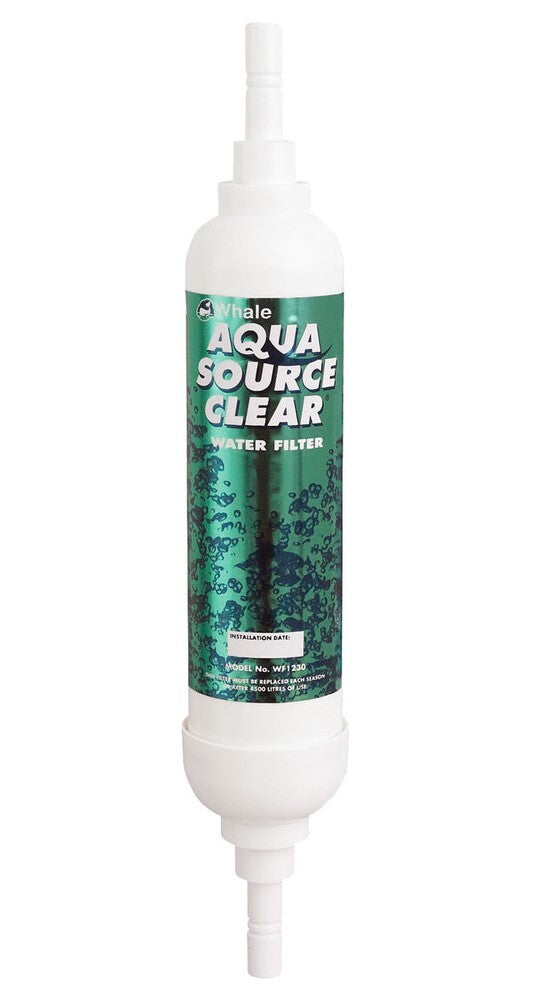 Whale Aquasource Clear Inline Filter 12mm