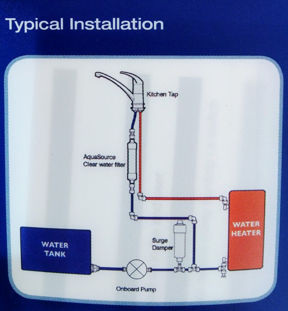 Whale Fresh Water Surge Damper 12mm