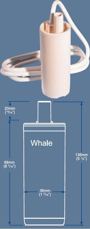 Whale Submersible Pump Standard 12V - 10LPM