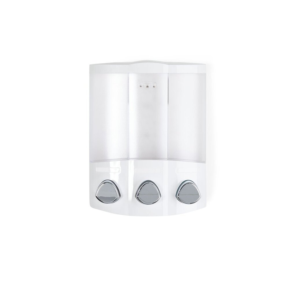 Better Living Aviva Corner Trio Dispenser White