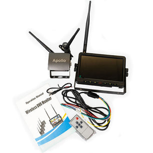 Apollo Wireless A.I. Reversing Camera System with 7" Display