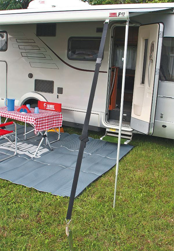 Fiamma F45/F65 Awning Tie Down Kit S Black 2pk