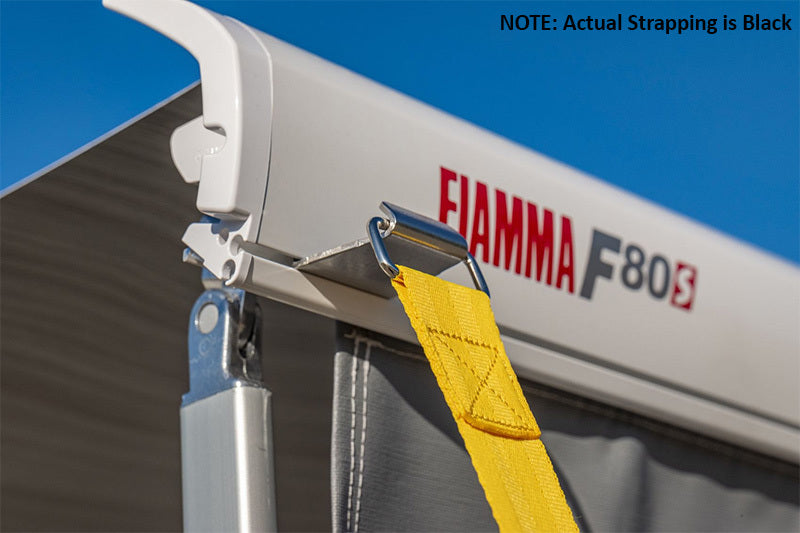 Fiamma F45/F65 Awning Tie Down Kit S Black 2pk