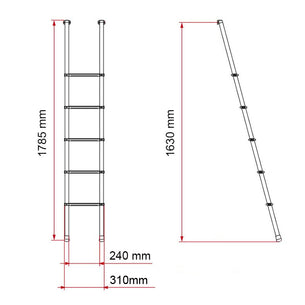 Fiamma Deluxe 5 Step Internal Ladder