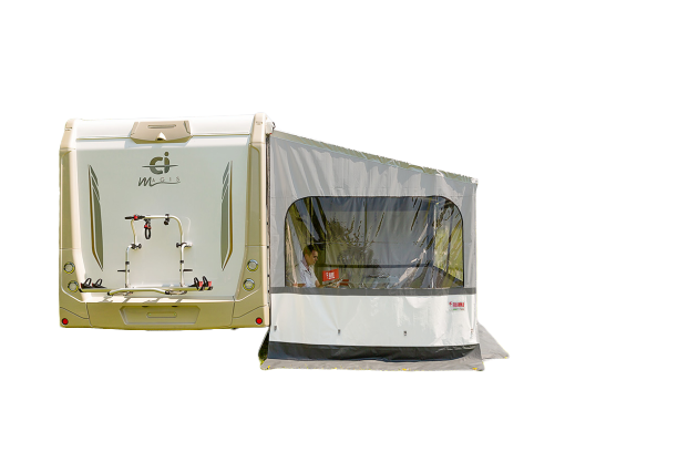 Fiamma F45/F65/F80 Side W Pro with Draft Skirt - 2.5m Extension