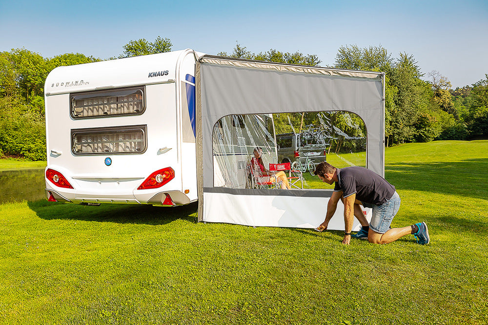 Fiamma Caravanstore XL Side W Pro with Draft Skirt - 2.5m Extension