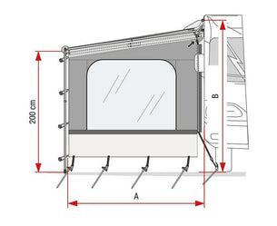 Fiamma Caravanstore XL Side W - 2.5m Extension
