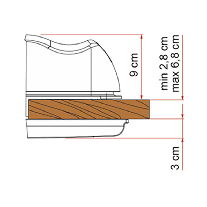 Fiamma Vent 28F Roof Vent 280 x 280mm