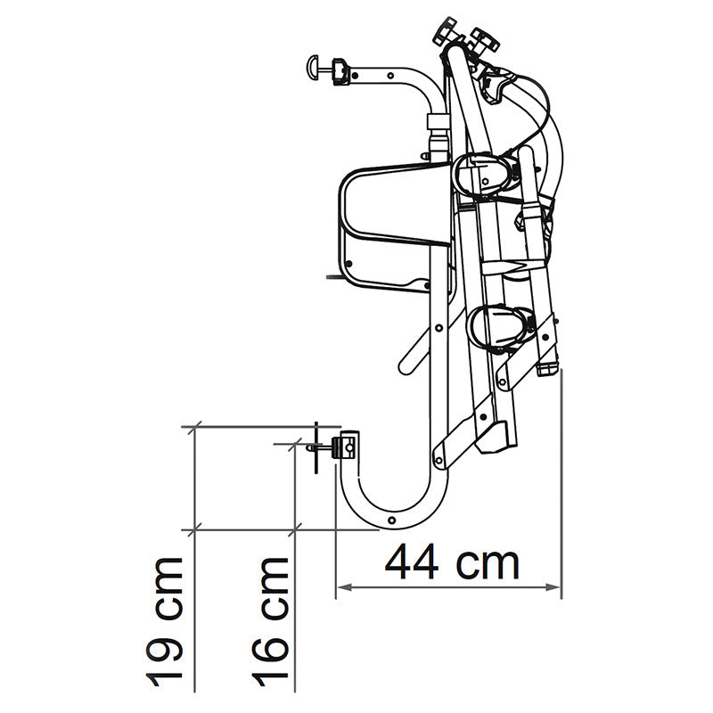 Fiamma Carry-Bike Motor Lift 77