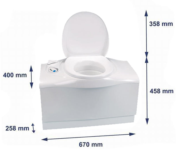 Thetford C400 Cassette Toilet Kit L/H - No Door