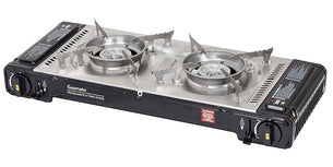 Gasmate Deluxe Twin Stove with Hotplate***