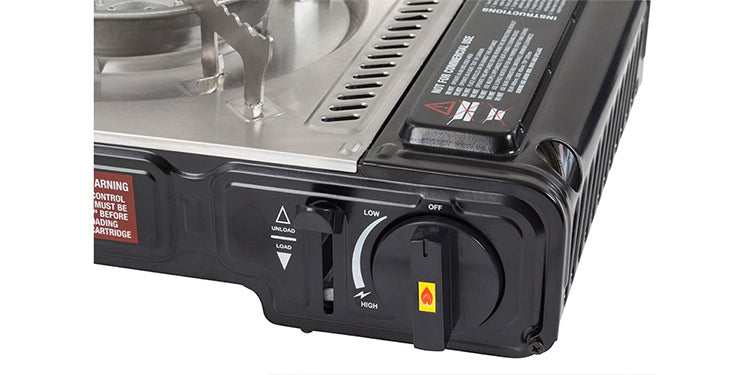 Gasmate Deluxe Twin Stove with Hotplate***