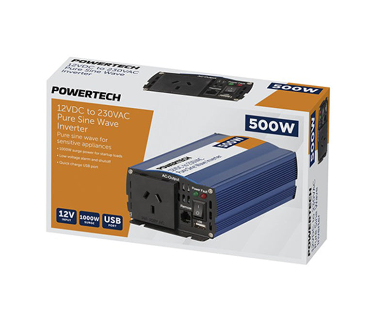 Powertech Pure Sine Wave Inverter 500W***