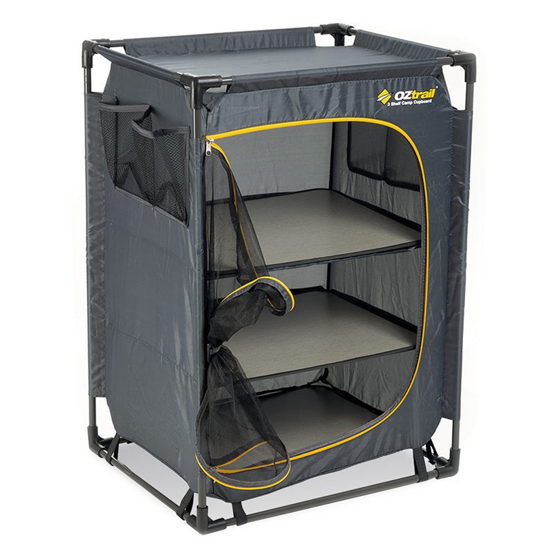 OZTrail Folding Camp Cupboard 3 Shelf