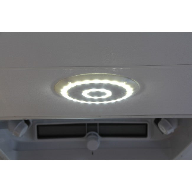 RV Media Internal Speakers with Light 6" 180W White 2pk