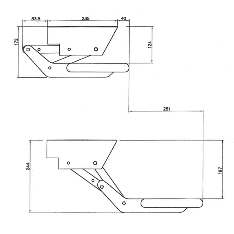 Camec Caravan Step Manual Single