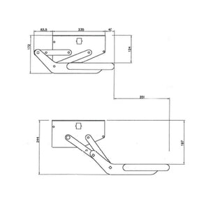 Camec Caravan Step Electric Single