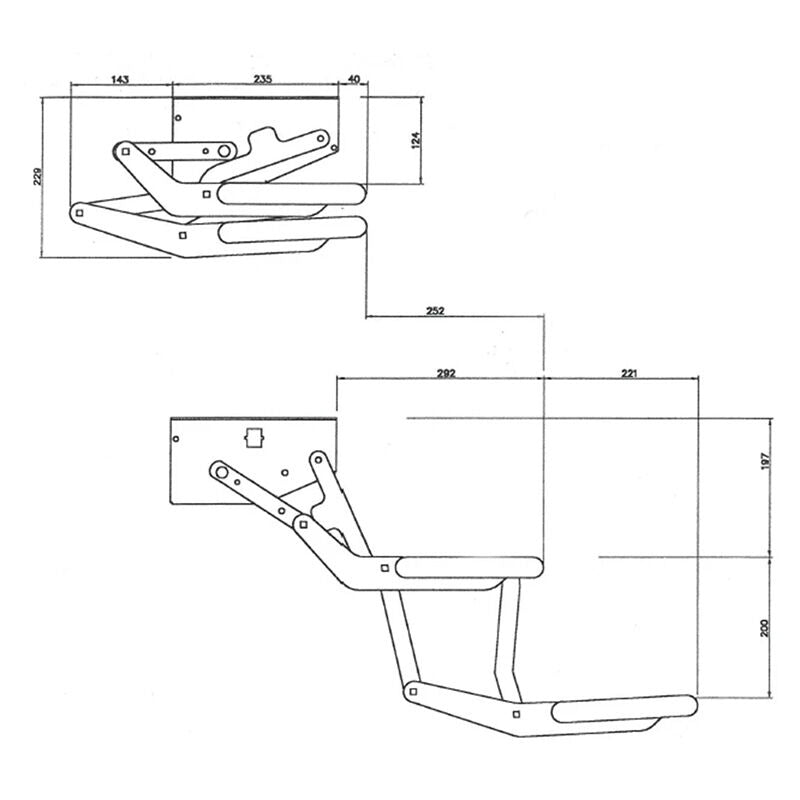 Camec Caravan Step Electric Double