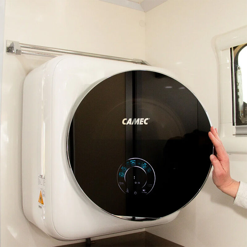 Camec RV Wall Mounted Washing Machine Hot/Cold 2.5kg