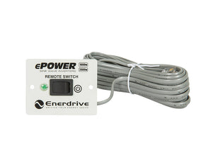 Enerdrive ePower True Sine Wave Inverter with Remote 12V/1000W