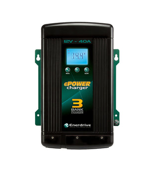 Enerdrive ePOWER Smart Charger 3-Output 12V/40A