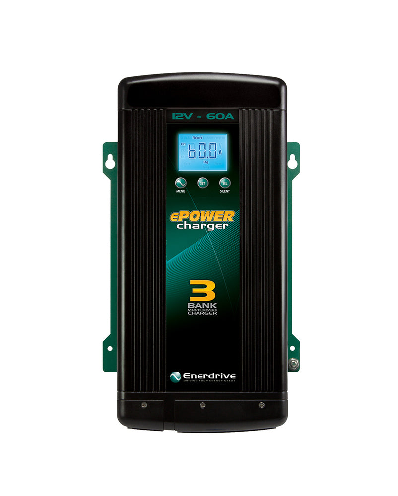 Enerdrive ePOWER Smart Charger 3-Output 12V/60A***