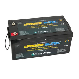 Enerdrive B-TEC G2 Lithium Battery with Bluetooth Monitor 12V/300AH***