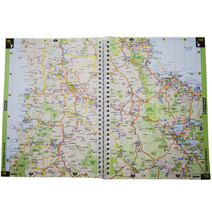 KiwiMaps New Zealand Travellers Road Atlas