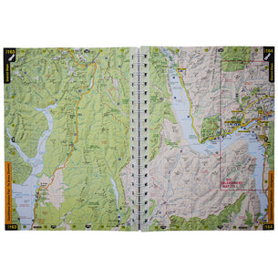 KiwiMaps South Island Complete Drivers Road Atlas