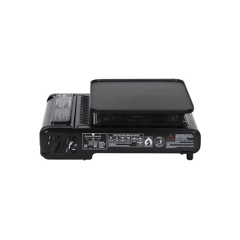 Kiwi Camping Portable Single Stove with Hotplate