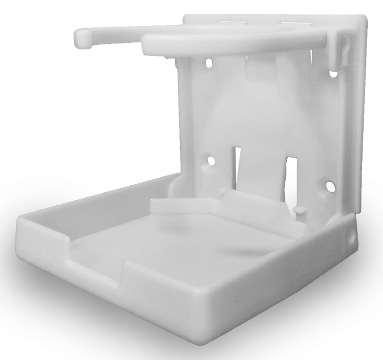 Folding Drink Holder White