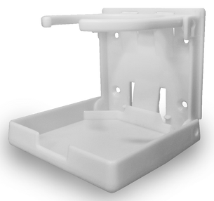 Folding Drink Holder White
