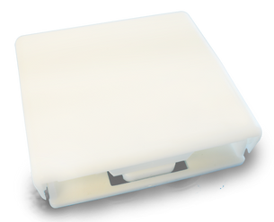 Folding Drink Holder White