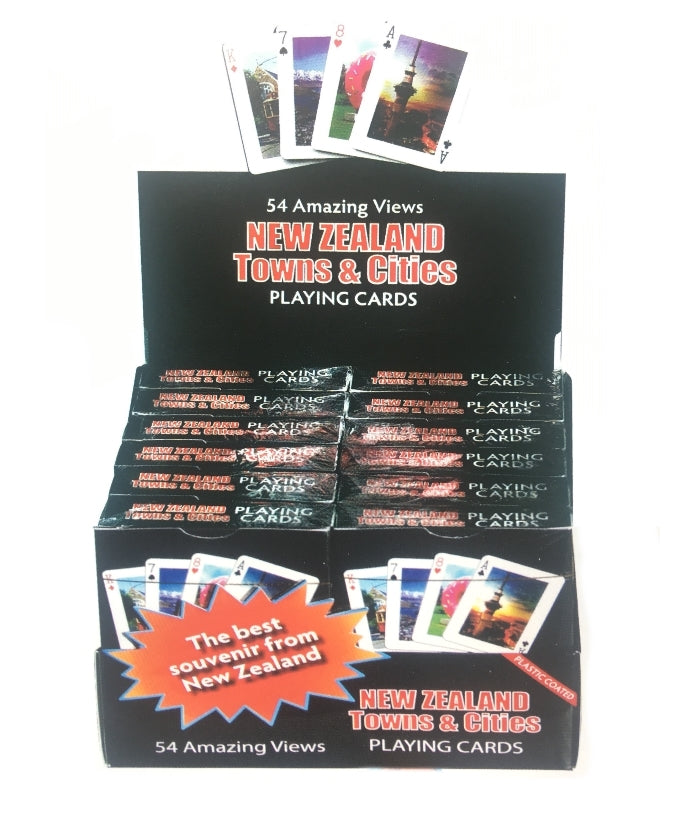 Prokiwi Playing Cards - NZ Towns and Cities