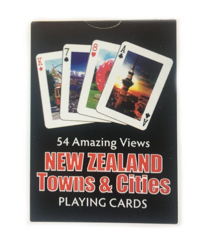 Prokiwi Playing Cards - NZ Towns and Cities