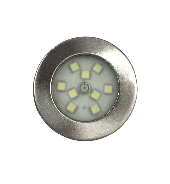 Lumo TouchLite LED Downlight Brushed Nickel Finish