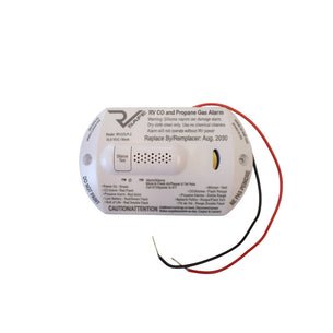 RV Safe LPG/CO Gas Alarm White 12V