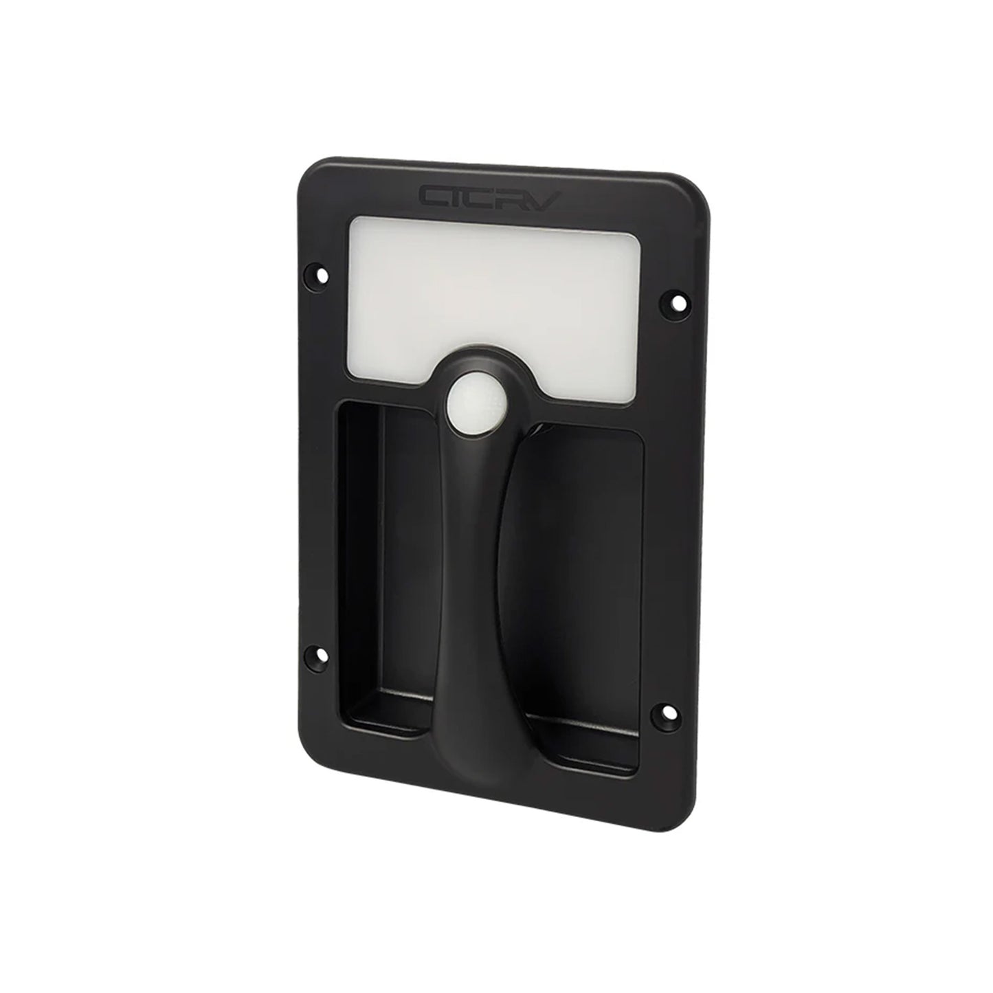 Coast RV Assist Handle with Light 12V Black