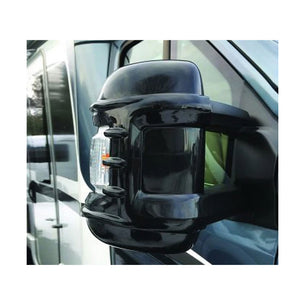 Milenco Mirror Protectors Long Arm Black 2pk