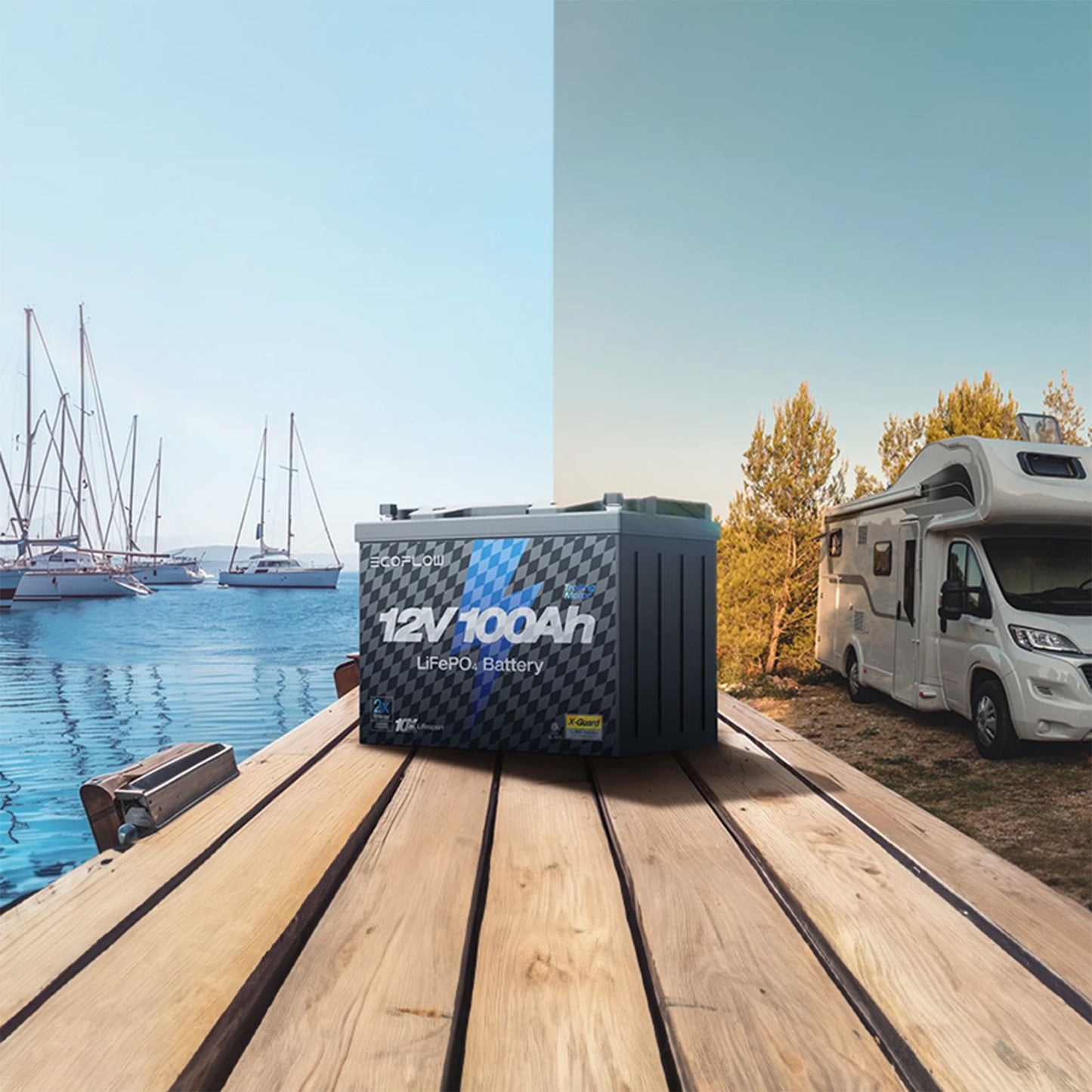 EcoFlow RV Lithium Battery 100AH/12V