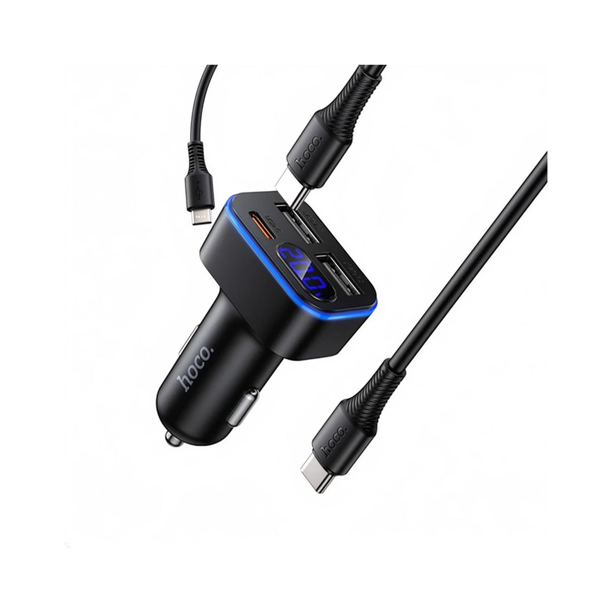 HOCO 3 Ports USB Car Charger 42W