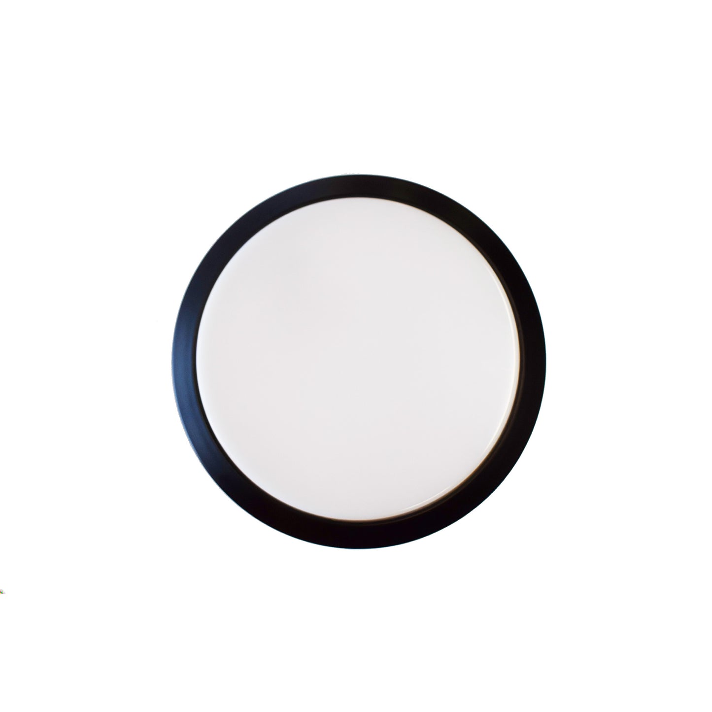 Interior Downlight with Black Trim 140mm 12V Warm White