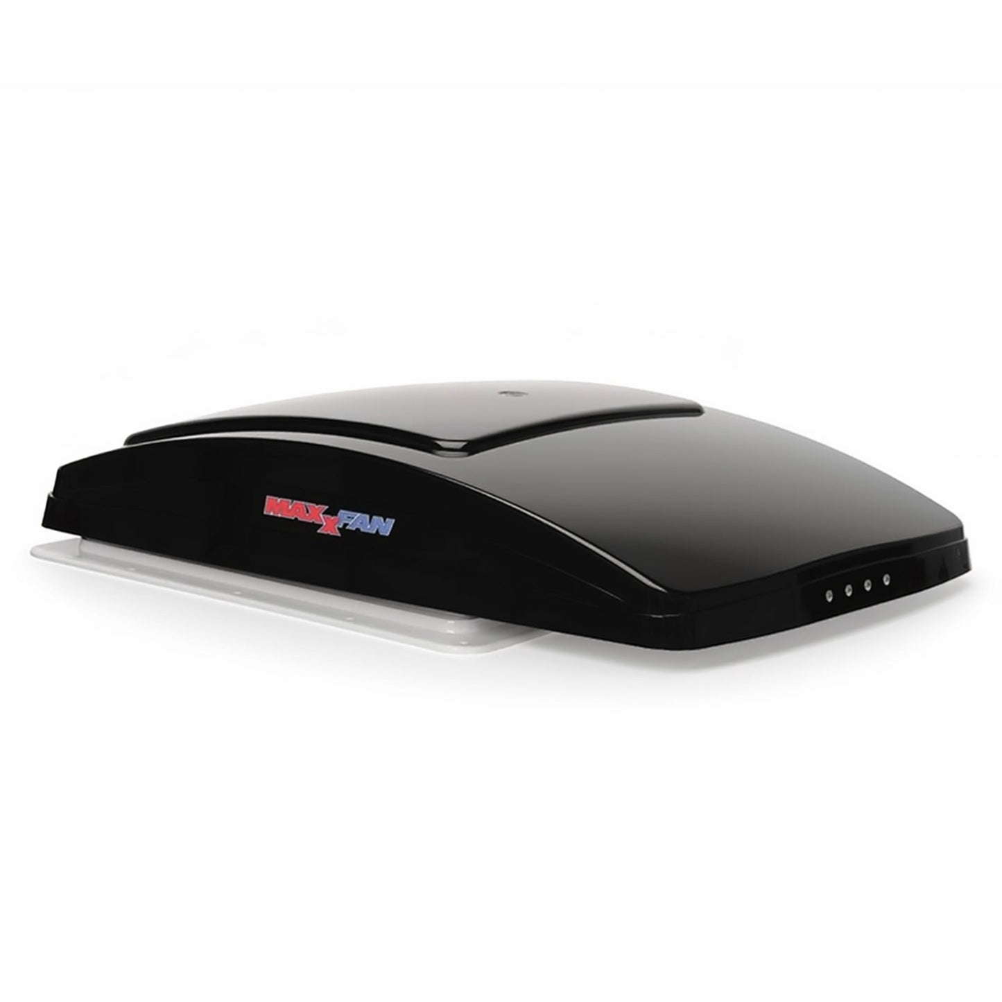 MaxxAir Maxxfan Deluxe Fan/Vent Power Lift 14" x 14"