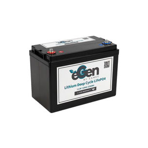 eGen Deep Cycle Lithium Battery 12V/120AH