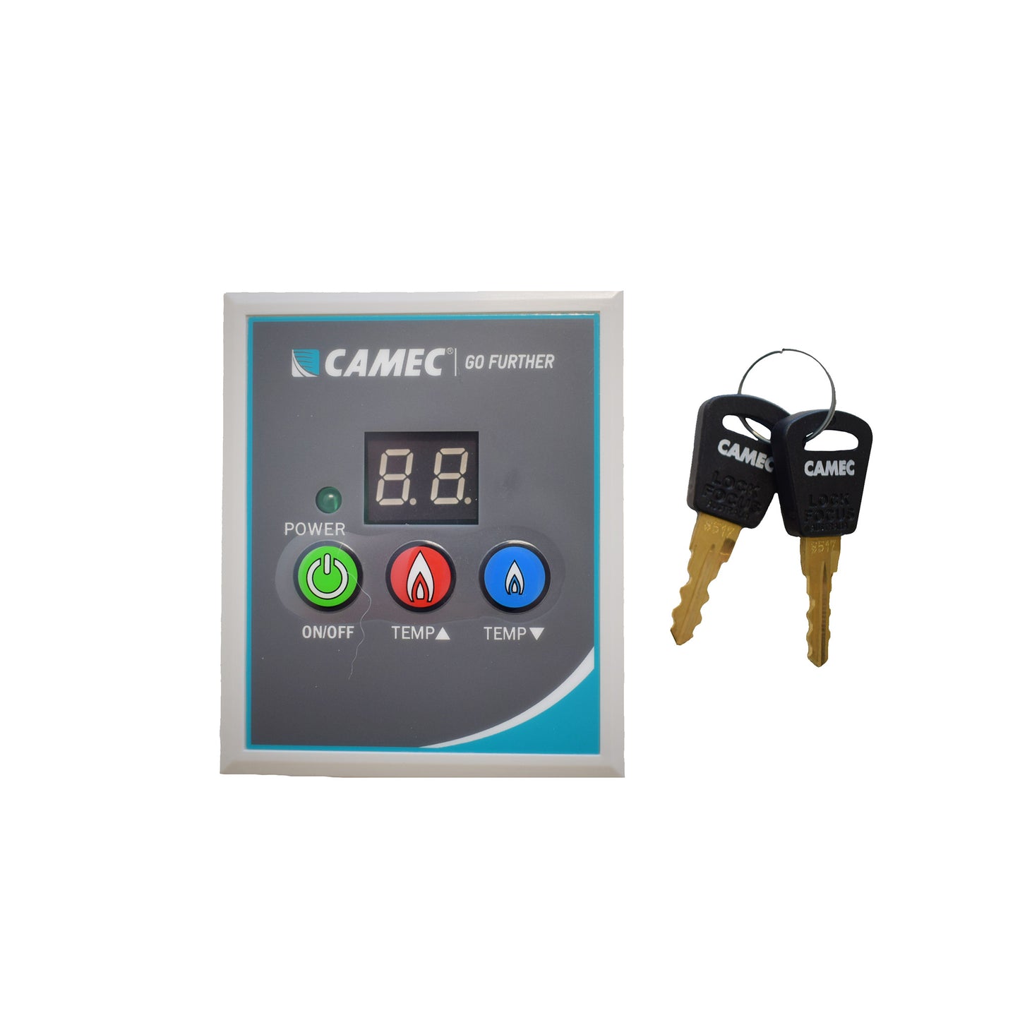 Camec 13kW Instantaneous Water Heater Black - Gas