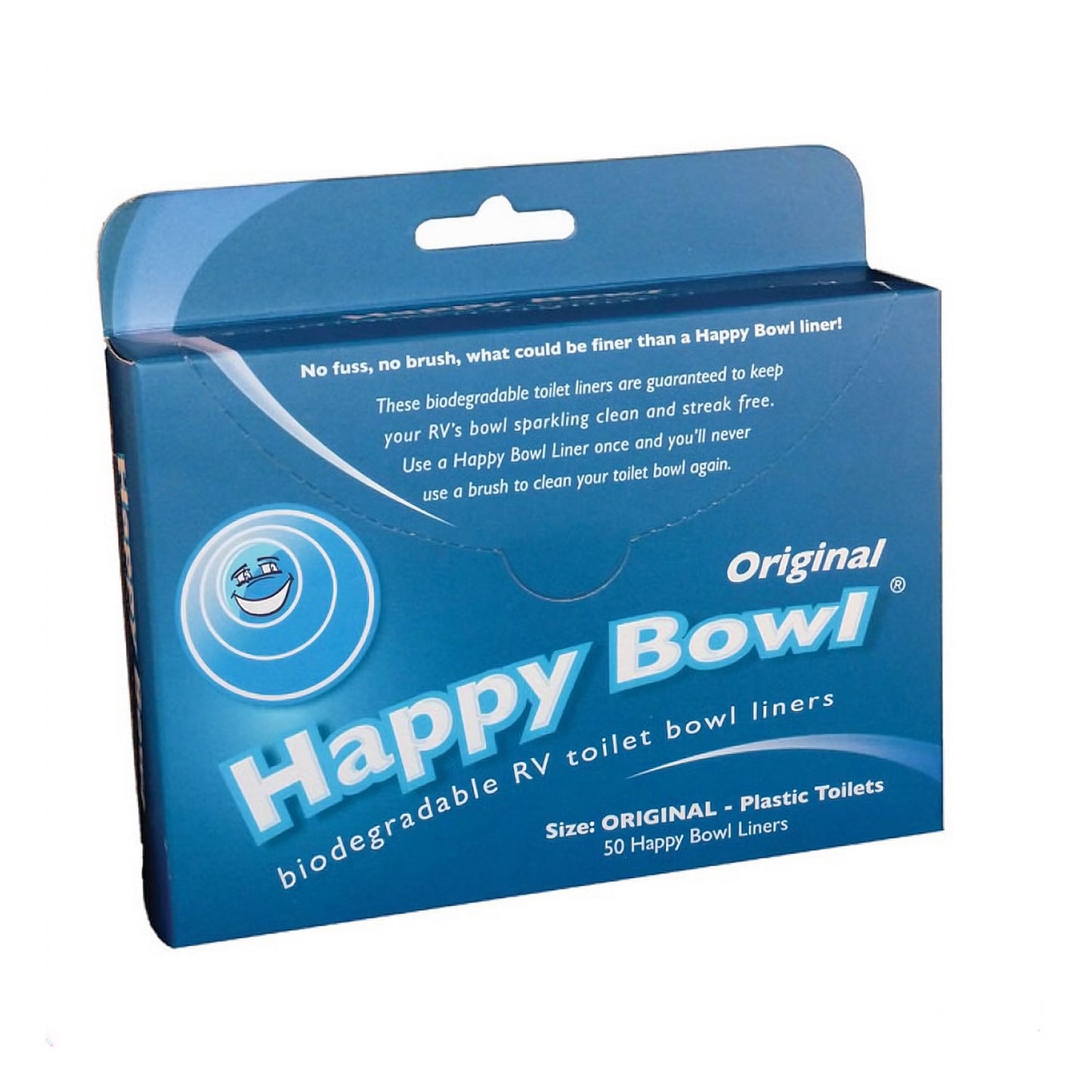 Happy Bowl Toilet Bowl Liners 50pk