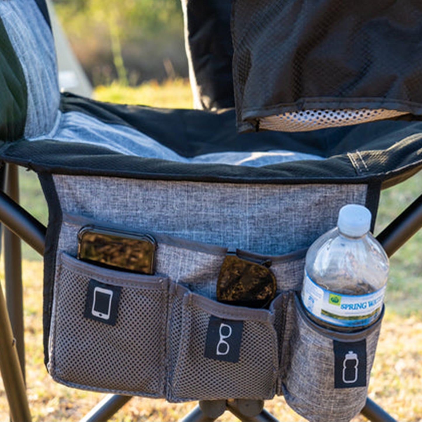 OzTrail Big Boy Camping Chair Black