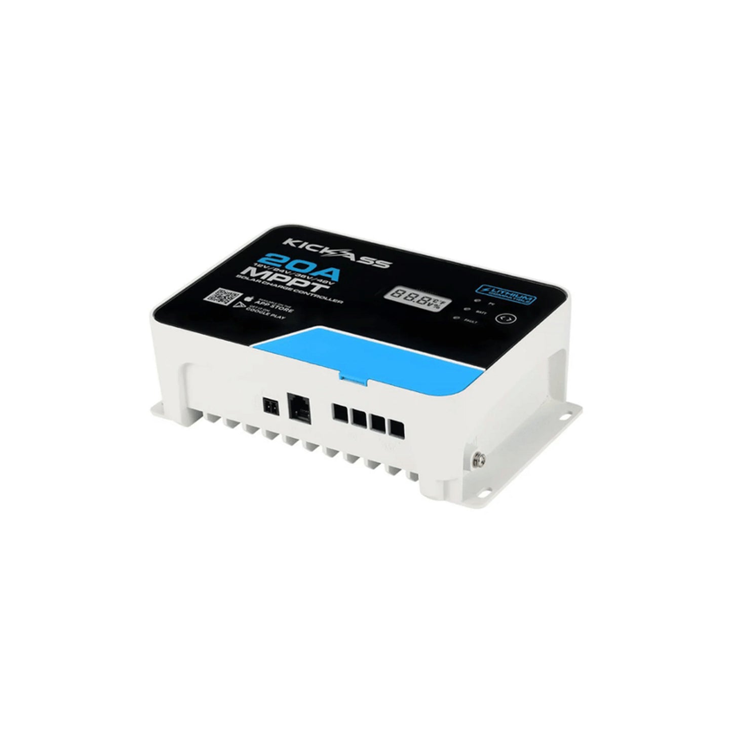 KickAss MPPT Solar Controller 2V/24V/36V/48V 20A