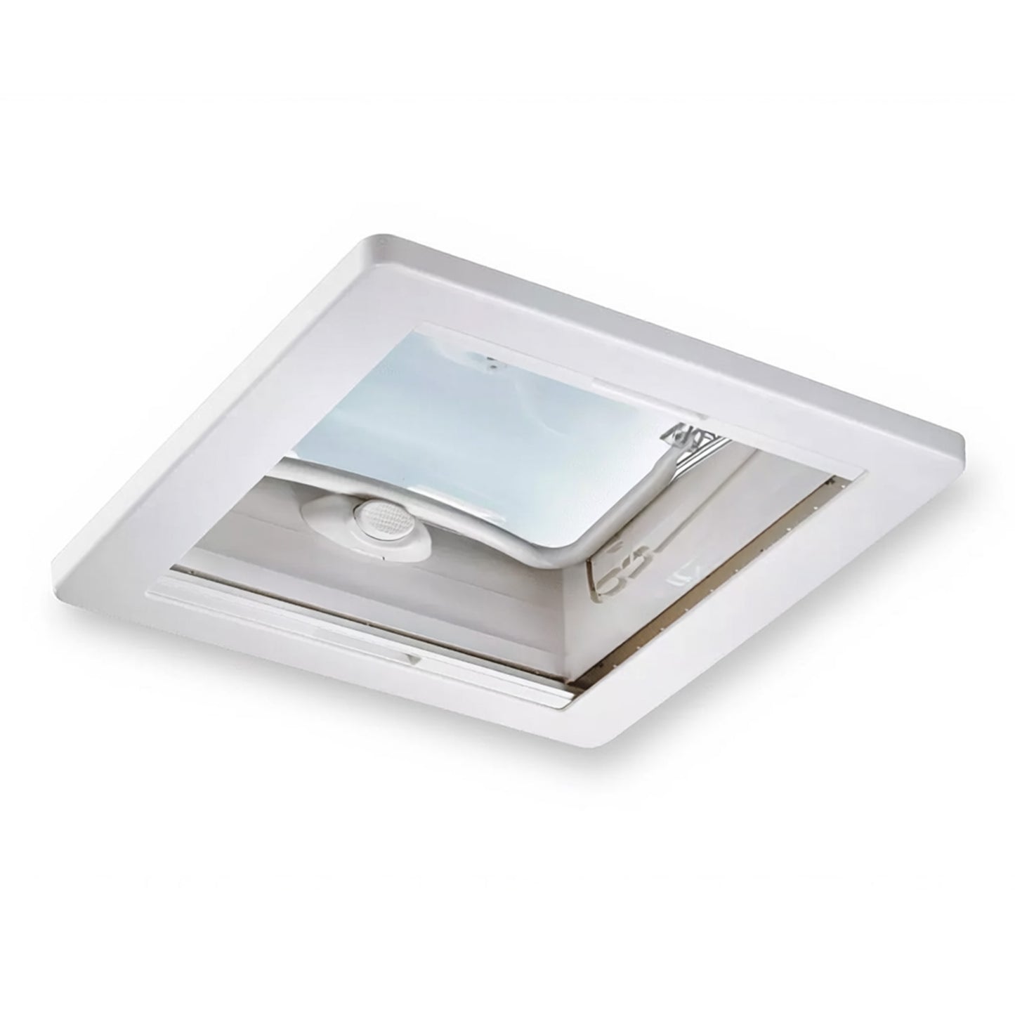 Dometic Mini Heki Vent with 25-42mm Roof Kit White 400 x 400mm